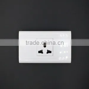 3 Pin Socket, 3 Pin British Eletric Socket Wall Electric Socket Outlet thumbnail-1