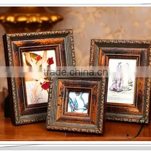 2015 Hot Sale Nostalgic Family Wood Photo Frame For Wholesale thumbnail-1