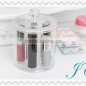 Best Sale Fashion Plastic Two Cylinder Acrylic Storage Box With High Quality thumbnail-1