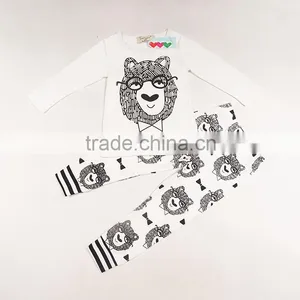 2015 Spring & Autumn Boy Clothes Set Baby Boy Long Sleeve T-shirt + Pants 2pcs Set Children Clothes Outfits thumbnail-5