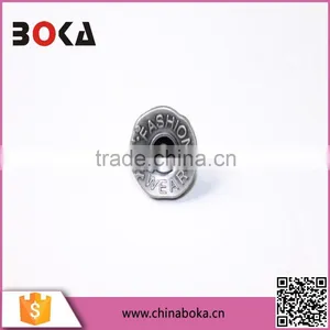 2015 Wholesale Custom Laser Metal Button for Garment in Yiwu Factory thumbnail-1