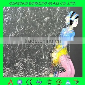 Competitive Price 3mm Clear Patterned Glass thumbnail-4