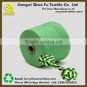 Open End Recycled Cotton Yarn Blended Polyester for Knitting Pet Toy With Free Yarn Sample thumbnail-6