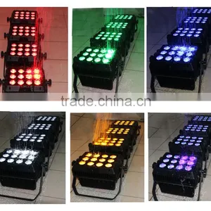 LED 12pcs 6in1RGBWA UV LED Outdoor Wireless Battery Powered Led Stage Par Light Disco Light thumbnail-4