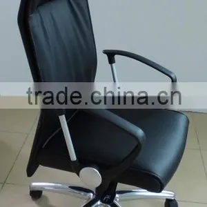 Hot Sale Black Top Leather Office Chair With Low Factory Price thumbnail-1