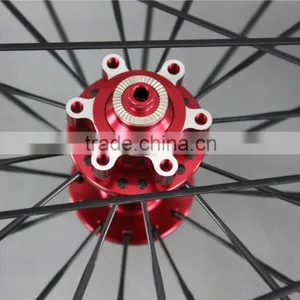 Carbon Bicycle Disc Wheelset ,700c 50mm Clincher Carbon Disc Brake Wheels thumbnail-2