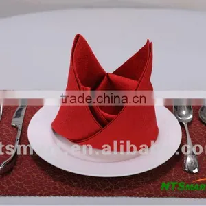 100% Polyester Napkin for Hotel and Banquet thumbnail-1