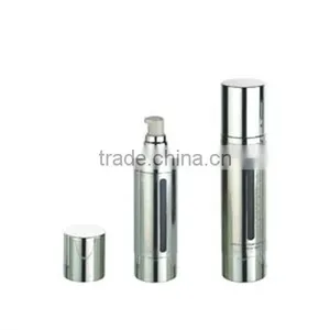 80 & 100ml Plastic Airless Bottle With Window (265AB-JW1022 B Series) thumbnail-1