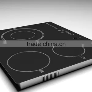 Popin Cookin, Home, Kitchen Appliances, 3 Burner Induction Stove, Cooktop, Cooker thumbnail-1