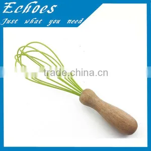 Good Quality Europe Wooden Handle Whisk thumbnail-1