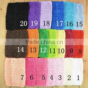 6 Inch 15cm X 15cm Cute New Baby Girl Elastic Rayon Waffle Headbands Crochet Tutu Tube Tops Chest Wrap thumbnail-1