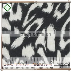 Ponte Roma Fabric Interlock Knitted Fabric Digital Printing Fabric for Woman Suit thumbnail-1