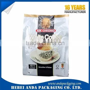 Wholesale Printed Coffee Bag Plastic Packaging / Custom Coffee Pouch / Coffee Sachet Plastic Roll Film Packaging Supplier's Choice thumbnail-1