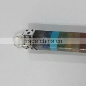 7 Chakra Point Gemstone Pendants thumbnail-2
