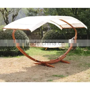 KD Design Garden Pation Wooden Hammock Stand thumbnail-4
