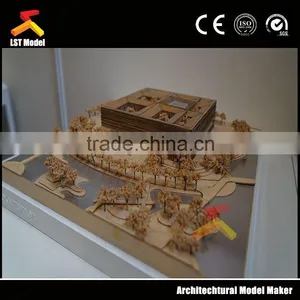 Different Scale Residential Building Miniature Model Making thumbnail-2