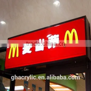 New Arrival LED Magntic Slim Acrylic Light Box ,fashional Design Light Box thumbnail-2