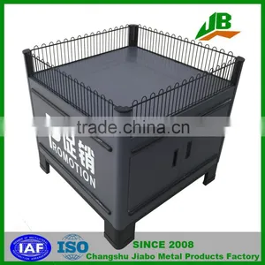 Fashion Design Popular Supermarket Metal Folding Promotion Table / Steel Display Cart/Stand Promotional Table thumbnail-1