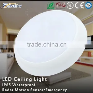 IP65 Waterproof LED Shower Ceiling Light for Bathroom, Outdoor LED Solar Downlight thumbnail-1