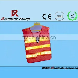 Factory Hot Sale Emergency Reflective Safety Yellow Vest thumbnail-4