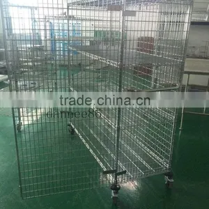 Stainless Steel Shelving Cage With Lock Catch thumbnail-1