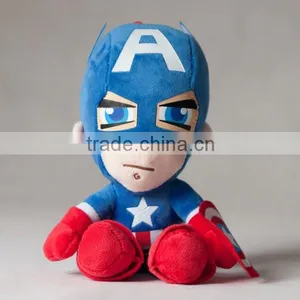 Captain America Super Hero Squad Soft Plush Toy thumbnail-1
