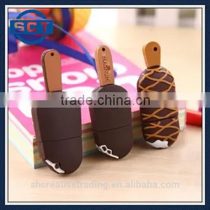 8GB/16GB/32GB Chocolate Ice Cream Shaped USB Flash Drive thumbnail-1