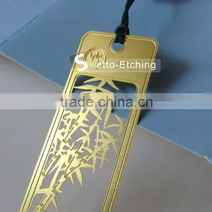 Custom Etching Brass Bookmark Antique Bookmarks for Sale thumbnail-1