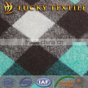 Multicolor Plaid Jacquard Wool Fabric for Coat thumbnail-1