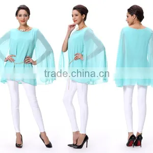 African Hotsale Long Sleeves Cape Tops thumbnail-4