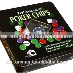 Hign Quality Popular 5 In1 100 Poker Chip Game Set Hot Selling thumbnail-2