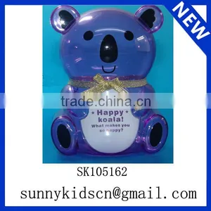 Large Plastic Piggy Bank for Kids House Shaped Money Box thumbnail-1