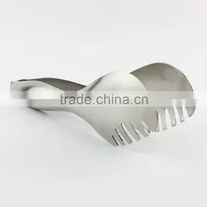 Stainless Steel Tongs Salad Tongs Food Tongs thumbnail-5