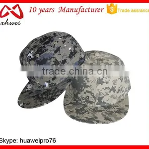 Land Camo Hunting Snapback Hat Factory Military Snapback Cap and Hat thumbnail-6