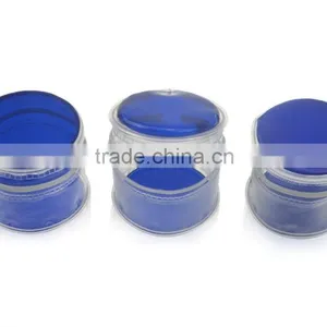 Stand up PVC Cosmetic Bag Zipper Top Cylinder Shape Bag thumbnail-2