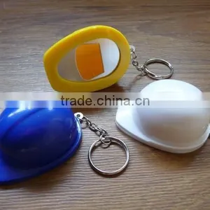 Cute and Colorful Promotion Plastic Helmet Beer Keychain Bottle Opener thumbnail-1
