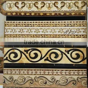 Beige Color Hot Sell Skirting Tiles 600x150mm thumbnail-1