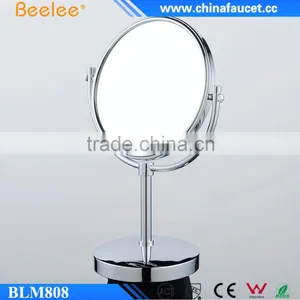Beelee 8'' Brass SS304 Mirror Salon Smart Cosmetic De Table Quality Choice thumbnail-1