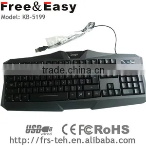 LED Gaming Wired Keyboard thumbnail-4