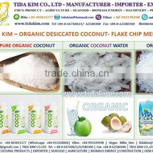 ORGANIC COCONUT WATER UHT TIDA KIM TETRA BOX 330ML 100ML - BLACK PEPPER - VIETNAM CASHEW NUTS- DESICCATED COCONUT thumbnail-2