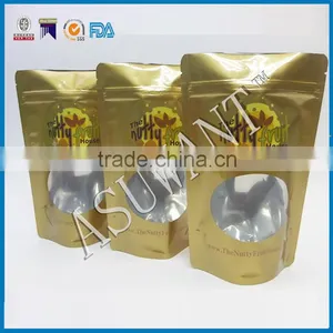 Custom Printed Heat Seal Food Safe Block Bottom Food Packing Plastic Zip Lock Bag thumbnail-1