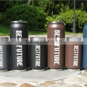 Wholesale Christmas Gift Traditional Double-wall Vacuum Beer Can for Memory thumbnail-3