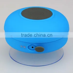 Mini Bluetooth Speaker Wireless Waterproof Bluetooth Speaker With Suction Cup for Smartphone thumbnail-1