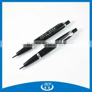 Black Novely Metal Mini Clip Ball Pen thumbnail-1