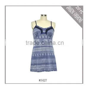 2015 Wholesale Casual Pajama Dress for Women thumbnail-1
