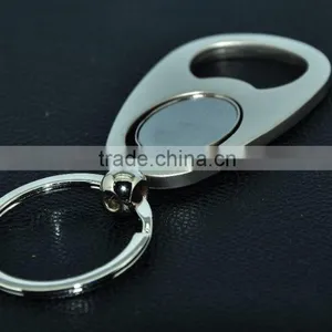 Rotatable Metal Bottle Opener Keychain for Promotion thumbnail-4