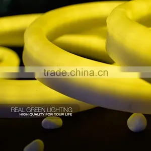 4.3w Ultra Bight Yellow LED Neon Rope Light Flexible Yellow Color Yellow LED Neon Flex Rope Light thumbnail-1