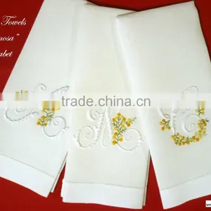 Hand Embroidery Guest Towel thumbnail-1