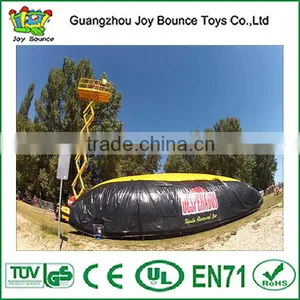 Big Jump Stunt Air Bag With Inflatable Jumping Platform thumbnail-1