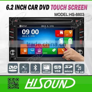 Hot Selling 6.2'' With Usb / bt /gps cd Radio Auto thumbnail-1